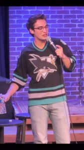 Joey Bragg Instagram - ALL I GOT IS MILK BASED MATERIAL, BABBYYYYY!!! . . . #StandUp #StandUpComedy #Comedy #Milk #FrenchRevolution #DisneyChannel #France #SanJose #SanJoseSharks