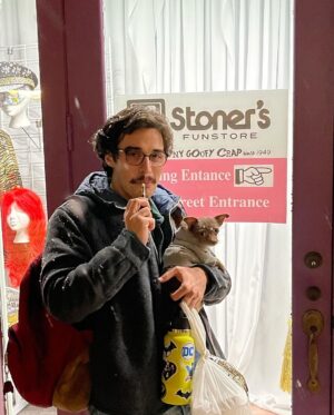 Joey Bragg Instagram - Flew into Kentucky to flip off Mitch McConnell’s turtle domain and then ended up doing some stand up.