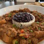 Joey Diaz Instagram - Picadillo con papayas y arroz blanco…… Cuban food at its best……. The Flor of Cuba #2 in Freehold NJ