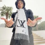 Joey Essex Instagram - Have you ever seen snow on palm tree’s before? 🥶❄️🌴