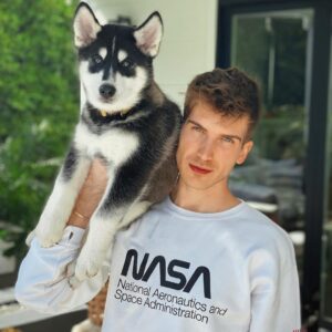 Joey Graceffa Instagram - BLAST OFF! 🚀 My sweet yellow boy has found his forever home and I miss him already. 💛