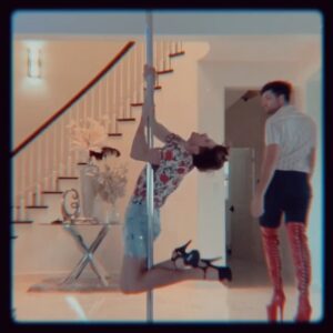 Joey Graceffa Instagram - Spends 1 day with @bretmanrock 👠 tag a bestie you want to hit the pole with 💋 ps: new spring merch just dropped, link in bio 🌹