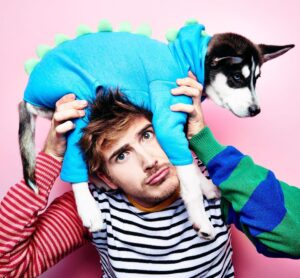 Joey Graceffa Instagram - I sometimes forget he was this smoll!! 😭