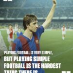 Johan Cruijff Instagram - The Wit and Wisdom of Johan Cruyff Paraula d’en Johan Palabra de Cruyff