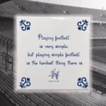 Johan Cruijff Instagram - Tomorrow, we celebrate the birthday, life, and legacy of Johan Cruyff (1947-2016). Share your favorite quote of Johan with us and you might be a lucky winner of one of our 14 unique tiles. Remember to post your quote and tag us to qualify. We can’t wait to see your favorite quote from Johan Cruyff. 🧡 #supportCruyffFoundation #giveaway #birthdaypresent 🔗 You can also get yours with a 14% discount using the code JC25APRIL by going to the link in the bio.