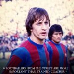 Johan Cruijff Instagram - On the 14th of each month we share one of Johan’s famously brilliant and simple quotes. 💬 Today's is: "Footballers from the street are more important than trained coaches." ⚽ #CruyffLegacy