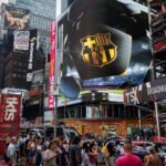 Johan Cruijff Instagram - 📍 At Times Square, New York, for the launch of the first Barça NFT! 🇺🇸 Times Squre, Manhattan