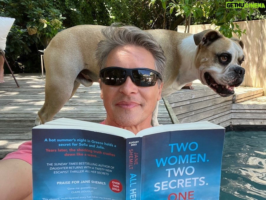 John Barrowman Instagram - All Her Secrets…! The brilliant new suspense novel by my ultra talented sister-in-law Jane Shemilt is finally here! I think it’s her best yet - despite my involvement in the gruelling research carried out on the beaches and in the restaurants of Paxos where it is set. A great holiday read - though beware - you will not be able to put it down once you start!! @johnscotbarrowman . . #janeshemilt #authorsofig #authorssupportingauthors #thrillerbooks #thrillerbooksofig #psychologicalthriller #thrillerauthor #thrillerwriter #authorlife #suspensewriter #writersroutine #bestsellingauthor #suspensefiction #mustreadbooks #sundaytimesbestseller #crimereads #psychologicalsuspense #thrillerreads #lifeofanauthor #harperfiction DFW Airport