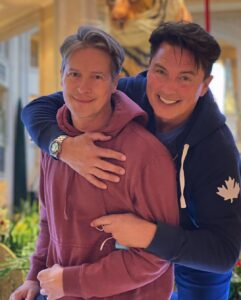 John Barrowman Instagram - My husband will hate me for telling you this but today April 2nd he turns 60. Wish him a happy birthday. @scottmale and enjoy these pictures. Jb . . #love #husband #lgbtqia #lgbtq #60 #happybirthday #husband #palmsprings #young #stud Palm Springs, California