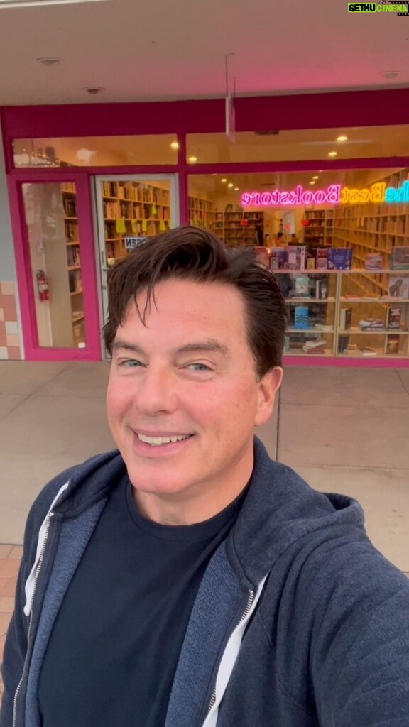 John Barrowman Instagram - We now have a bookstore in downtown Palm Springs!! How brilliant is that! @bestbookstoreinps just opened, head down if your a local and if your visiting stop by. Read Read Read. Would you come if I did a signing? . . #supportlocalbusiness #palmsprings #read #johnbarrowman #bookstore #supportsmallbusiness #doctorwho #torchwood #anythinggoes #iamwhatiam #lgbtq #lgbtqia Palm Springs, California