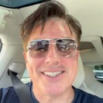 John Barrowman Instagram - Something spontaneous and fun coming. I’m on my way to @costco pulled over and had a bit of #teslaokie fun. (New#) @nataliemayparis get ready challenge is coming. Same for the fanfamily get ready! . . #music #lgbtq #lgbtqia #album #musical #theatre #westend #broadway #sing #love #joy @royalphilorchestra @MusicWestway #heartofstone #centrestage #johnbarrowman #album #fanfamily