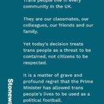 John Barrowman Instagram – Posted @withregram • @stonewalluk We are saddened the PM has taken unprecedented steps to block implementation of the Scottish Gender Recognition Reform Bill.
 
These are not the actions of a government that can stand on the international stage as a defender of LGBTQ+ rights.

Thanks to over 14,000 supporters for emailing your MPs to support reforms that would make it easier for trans people living in Scotland to live and work with dignity. We must continue fighting. 

Link to full statement available on our latest insta story. Palm Springs, California