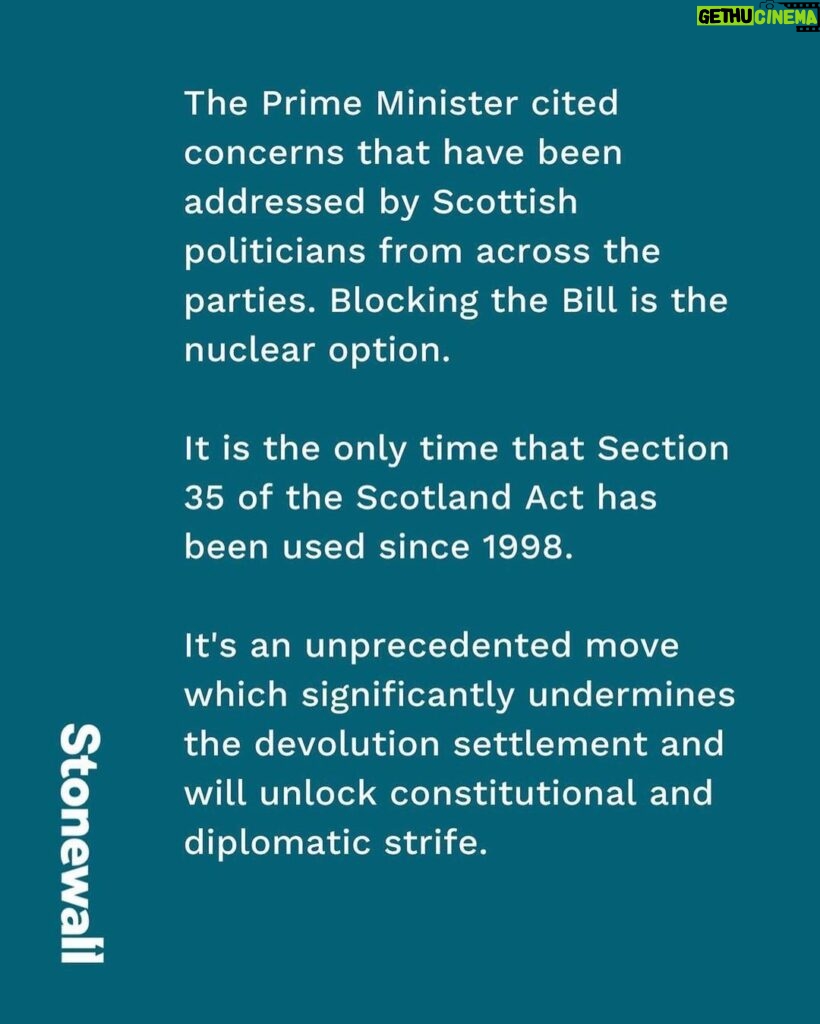 John Barrowman Instagram - Posted @withregram • @stonewalluk We are saddened the PM has taken unprecedented steps to block implementation of the Scottish Gender Recognition Reform Bill. These are not the actions of a government that can stand on the international stage as a defender of LGBTQ+ rights. Thanks to over 14,000 supporters for emailing your MPs to support reforms that would make it easier for trans people living in Scotland to live and work with dignity. We must continue fighting. Link to full statement available on our latest insta story. Palm Springs, California