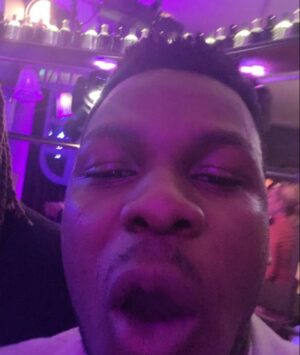 John Boyega Instagram - Amazing night with @britishgq and @boss 

Also James McAvoy holding it down on the dance floor. Legend! 😆