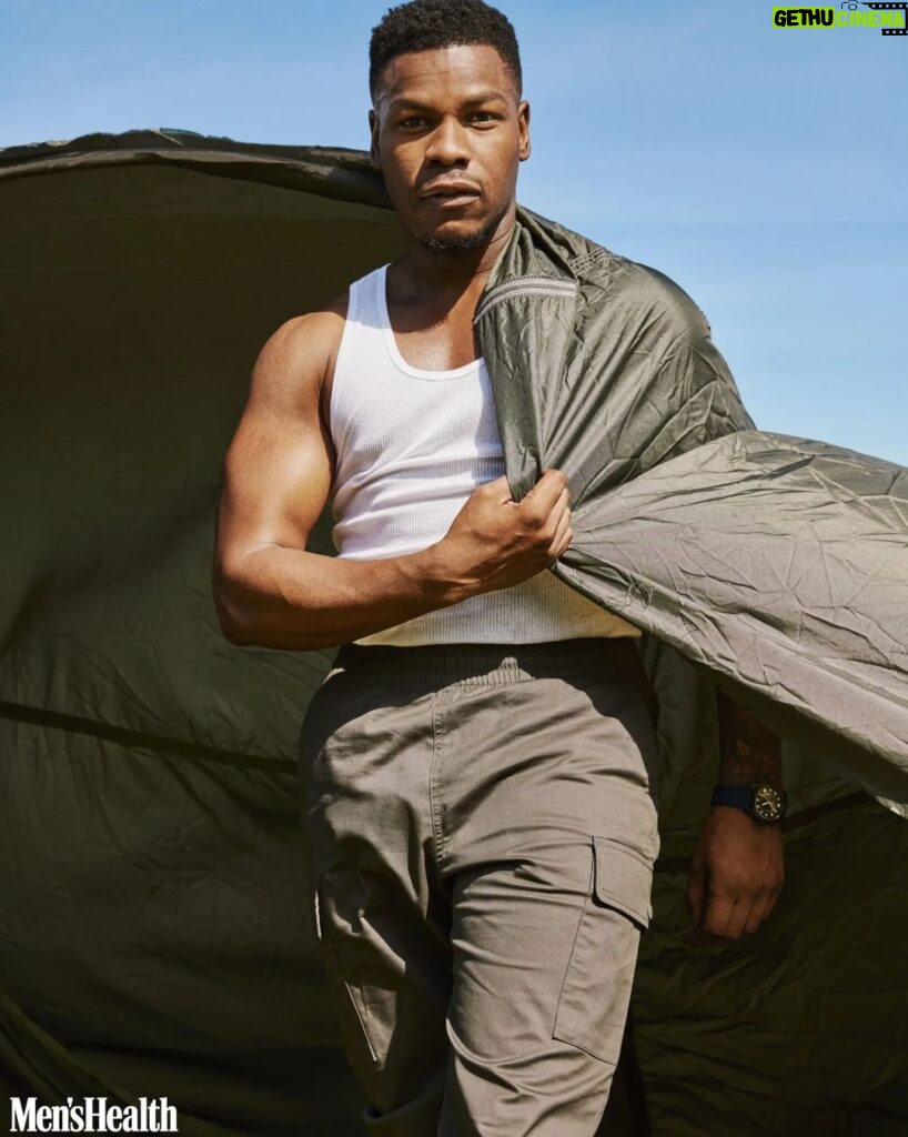 John Boyega Instagram - @menshealthmag cover ready! One of the best shoots I've had and an amazing conversation too. Talking about my latest projects this year and training. Link in bio💪🏾💪🏾💪🏾 EIC: @richdorment Photographer: @dannykasirye Writer: @lolaogunnaike Fashion Director: @tedstaffordstyle Styling: @jasonrembert Hair: @staycaked Grooming: @jessicasmalls Visuals Director: @runred Entertainment Director: @whatisnojan