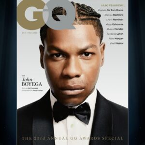 John Boyega Instagram - Thank you @britishgq for the icon of the year award and to everyone that has shown me unbelievable support.  Wishing everyone the best as we live through this tuff year x love ❤️ 
Photographer: @dannykasirye Stylist: @luke_jefferson_day Barber: @eph_the_barber Hairstylist: @brendafordhair Makeup: @natalieabz Story: @jimfamished
@boss 
#gqawards #BOSSxGQAwards #BOSSBottled #SuitedByBOSS