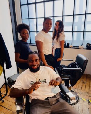John Boyega Instagram - Amazing working day with my team. I hope the week is going well for all of you ❤️