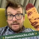 John Green Instagram - I can’t move socks like Hank but I gotta do my best because 100% of the proceeds go to charity.