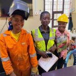 John Green Instagram - From a recent visit to the Maternal Center of Excellence site in Sierra Leone's Kono District, where 65% of the construction team are women. With your help and the deep commitment of the planning and construction teams, a world-class maternal and infant hospital is coming to Sierra Leone. You can donate at pih.org/hankandjohn.