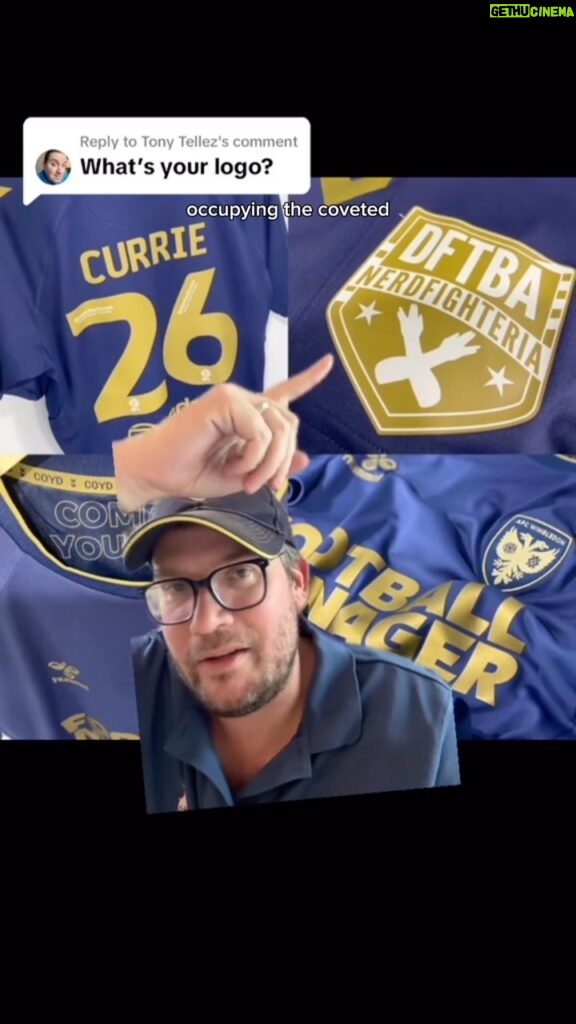 John Green Instagram - answering (and not answeing) this and other questions bout my afc wimbledon sponsorship.