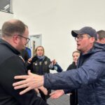 John Green Instagram - Scenes from London, including 1. The absolute terror of holding the original manuscript of Isaac Newton’s Principia, 2. The wonder of Yayoi Kusama’s infinity rooms, and 3. Scenes from @afc_wimbledon’s biggest win at Plough Lane, including my embrace of our heroic head of football operations Craig Cope.