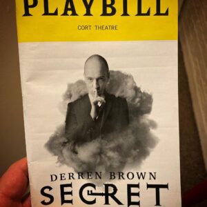 John Krasinski Instagram - Oh my Lordy!  Just had my mind BLOWN by the one and only @derrenbrown tonight!  If you’re in NYC and want to see one of the greatest shows ever...This is the one!