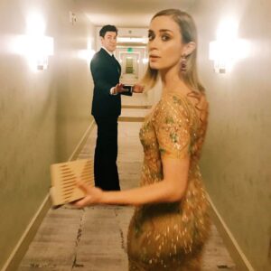 John Krasinski Instagram - So proud of this nominee!  Brought to you by @jennstreicher @streicherhair @highheelprncess #SAGawards