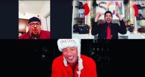 John Krasinski Instagram - A HUGE thank you to all who filled our #SomeGoodNews holiday episode with cheer!! @TheRock @justintimberlake #GeorgeClooney and most of all to the epic generosity of everyone @FedEx for their $5 MILLION!!! donation to the amazing folks @ToysForTots_USA !!! 
Full link in bio!