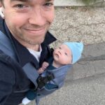 John Mulaney Instagram - Happy Birthday to the tiny man who has been stuck to me for two months. Whoever you are sir, you sure are a fun companion.