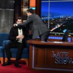 John Mulaney Instagram - Stephen Colbert: a friend for all seasons. I never won a medal before last night. Thank you @colbertlateshow. The Late Show with Stephen Colbert