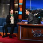 John Mulaney Instagram - Stephen Colbert: a friend for all seasons. I never won a medal before last night. Thank you @colbertlateshow. The Late Show with Stephen Colbert