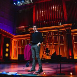 John Mulaney Instagram - My life-long thanks to the amazing family that put together “Baby J.” Alex Timbers our incredible director. Cameron Barnett our DP and steadicam visionary. Scott Pask our gifted production designer. Jake DeGroot gave us light. Jon D’uva gave us sound. Kelly Lyon brought order to chaos in the editing bay.  Endless thanks to the great John Foy, our fearless producer. And many many more. 
Thank you truly. This one meant a lot to me.

#BabyJ streaming now on @netflixisajoke