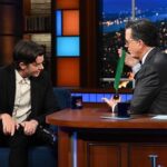 John Mulaney Instagram - Stephen Colbert: a friend for all seasons. I never won a medal before last night. Thank you @colbertlateshow. The Late Show with Stephen Colbert