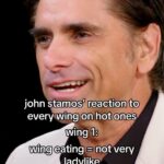 John Stamos Instagram - @johnstamos’ reaction to every wing on hot ones 😭😭