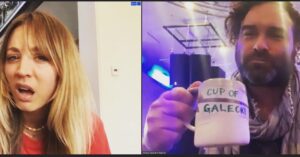 Johnny Galecki Instagram - Been kicking around this idea for a while. @kaleycuoco seems less than excited about it. #bringlawyersgunsandmoney