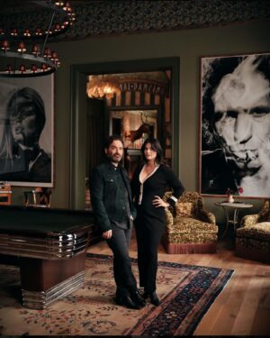 Johnny Galecki Instagram - Thank you to @archdigest @tycole @colson__horton and @rachwall_ for the lovely profile on the beautiful backdrop of our lives as they stand and smile today. We will place it in our family time capsule and cherish it for many, many years. Also, thank you dearly and deeply to my sisters @pierceandward Let’s always remain outside of the box. XO. Full article and more pics: https://www.architecturaldigest.com/gallery/inside-johnny-galeckis-whimsically-gothic-nashville-mansion (Link also in profile.)