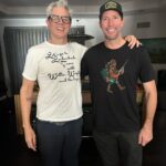 Johnny Knoxville Instagram - So to happy to see my old friend @travispastrana today and relieved to see he’s in three pieces. I haven’t laughed that hard in a long time buddy, so great to see you even if u did break my jim dawg once;)
