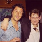 Johnny Knoxville Instagram - So sad to hear the great Shane MacGowan has passed. The Pogues got me thru a lot of tough times and made the good times that much better. Shane was completely mad, a true poet and he will be sorely missed. They play Fairytale of New York a lot this time of year, and it will sting a little bit when they do. This pic is from 2004 when I got to see him play a small pub in London. We talked for a minute or two and I could not understand one word he said. But he prolly said the same about me too. That’s alright as I had that moment with him and we have his music and that’s damn well enough for me. R.I.P. Shane MacGowan. ❤️☘️🍺