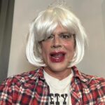 Johnny Knoxville Instagram - My youngest daughter and her buddy like to do my makeup sometimes. Usually they make me take them out in public afterwards to get ice cream or something. But today they forgot to ask and I’m not reminding them. I do look pretty hot though you’ve got to admit.😍🔥 Concealer- @guccibeauty contour- @charlottetilburyskincare blush- @diorbeauty highlighter- @benefitcosmetics mascara primer- @toofaced mascara- @merit mascara- @lorealparis setting spray- @charlottetilburyskincare lipbalm- @laneige_us glazing milk- @rhode blush- @toofaced lip balm- @glossier highlighter- @benefitcosmetics