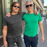 Johnny Knoxville Instagram - I have been meaning to post this for a while but because of the SAG strike I could not. I had the great pleasure of traveling in and around Rome with my old friend @bigbaldhead on his show #ride on @amc_tv. We visited Civita di Bagnoregio, a breathtaking 2500 year old Etruscan village which is eroding off the top of a hillside. A girl biker gang gave us a tour of Rome and best of all Norman and I had a chance to have some beers and catch up for the first time in many years. I sure am proud of him and all he keeps accomplishing, and had a flaming ball appearing on his show. ❤️