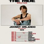 Johnny Orlando Instagram - So excited to bring The Ride Tour to Asia in November with my friend @youlovegus! Tickets are going quick grab em while you can <3