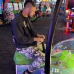 Johnny Walker Instagram - The arcade is so much fun 🕹️ @monsterenergy @ufc @platincasino.br @paradigmsports #ufc #arcade #fun #games #funny #dancing #winning Las Vegas, Nevada