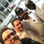 Jon Favreau Instagram - Thank you Chefs Matt Jorge and Ian for the tasty tour of #MáPêche! Awesome brunch food. (And #cerealmilk on the way out) @momolongplay Má Pêche (Momofuku)