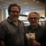 Jon Favreau Instagram - With George Miller and Gray. #JungleBook