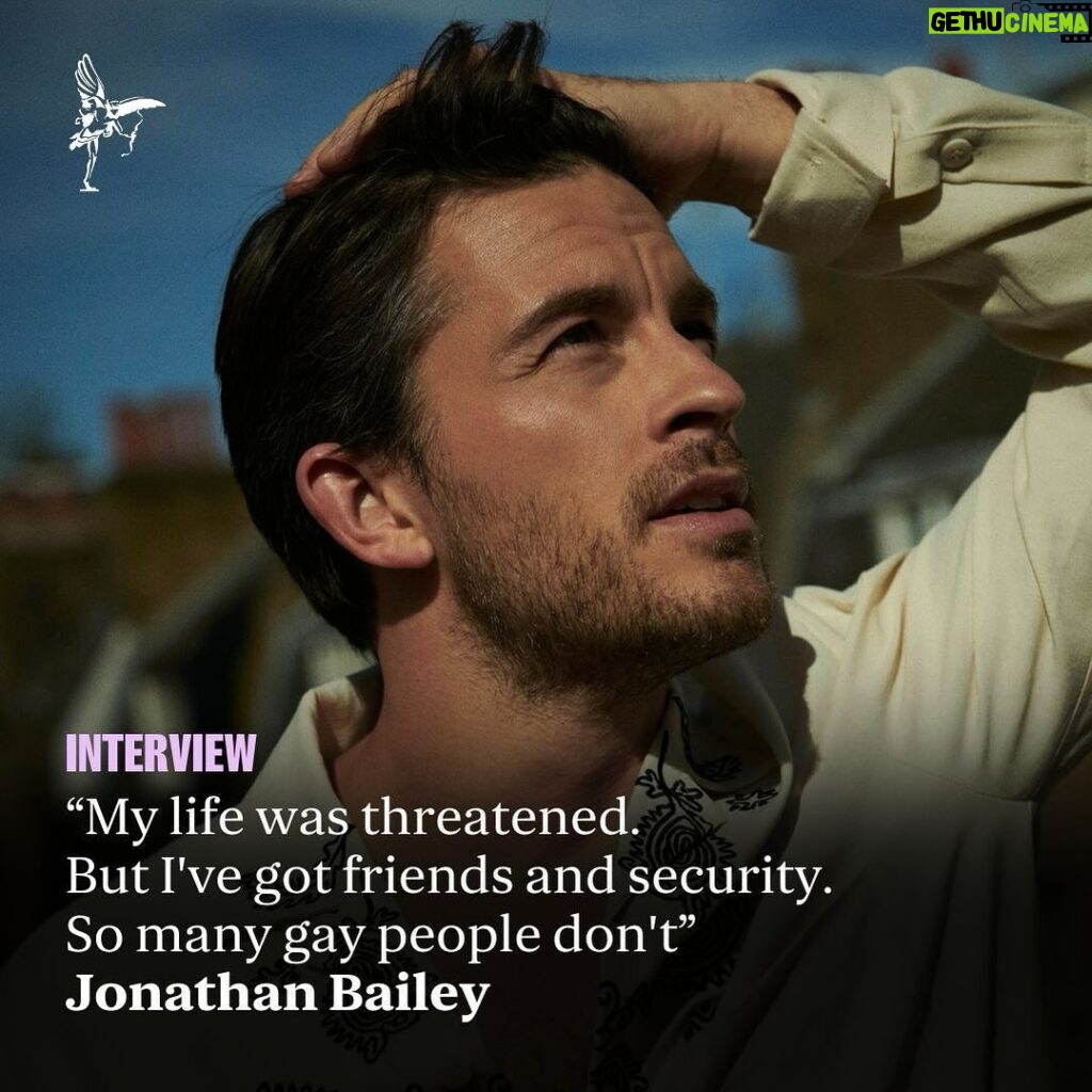 Jonathan Bailey Instagram - Jonathan Bailey has become a household name via the heteromantic behemoth that is Bridgerton. At the link in bio, read our exclusive interview, where he tells @nancydurrant why his new series, Fellow Travelers, about a love affair between two gay men in McCarthy-era Washington, reveals a lesser-known dark part of US history, and opens up about the reality of being a gay man in 2023. @jbayleaf