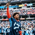 Jonathan Daviss Instagram – A pleasure being the 12th man for my @titans