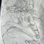 Jonathan Daviss Instagram - I seriously missed sketching. I would never color in my sketches for fear of messing em up, but I wanted to step out of my comfort zone a bit on this one. A HUGE shout out to @parisalleyne who illustrated the original image of Static I used for reference. Go follow him and check out his amazing work on his current run on Static. He’s crazy talented!