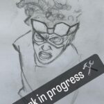 Jonathan Daviss Instagram - I seriously missed sketching. I would never color in my sketches for fear of messing em up, but I wanted to step out of my comfort zone a bit on this one. A HUGE shout out to @parisalleyne who illustrated the original image of Static I used for reference. Go follow him and check out his amazing work on his current run on Static. He’s crazy talented!