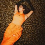 Jonita Gandhi Instagram - Jonita.rawr 🐆 Photos @kartikkher Styled by @akankshakawediastyle Outfit @thesaikostudio Jacket @labelrsvp Jewellery @the.fun.company Boots @londonrag_in