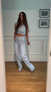 Jordana Brewster Instagram - Underwhelming fashion show